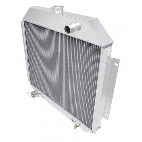 Discount Radiators DR-EC433 2-Row Aluminum Radiator For 1971-1979 Ford F-150 With V8 – Direct Fit, Lifetime Warranty