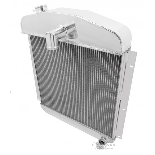 1949 Plymouth Special Deluxe Aluminum Radiator