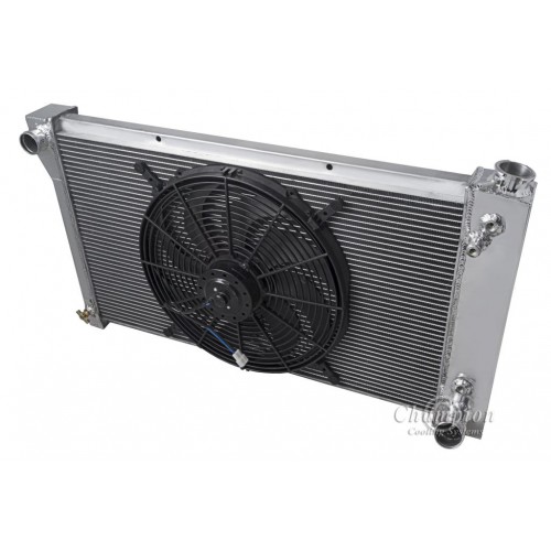 Wizard Cooling Inc #366-200 1967-1972 Chevrolet Trucks Aluminum Radiator