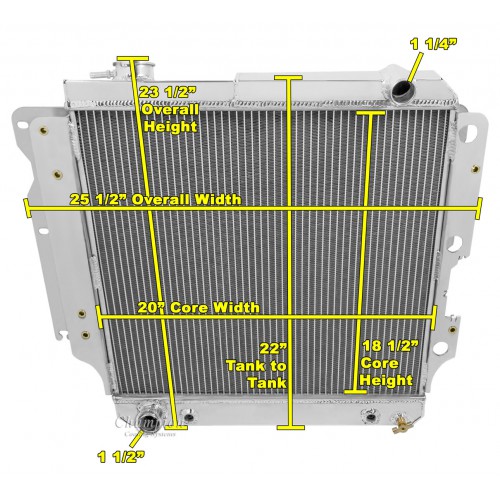 Total 73+ imagen 01 jeep wrangler radiator