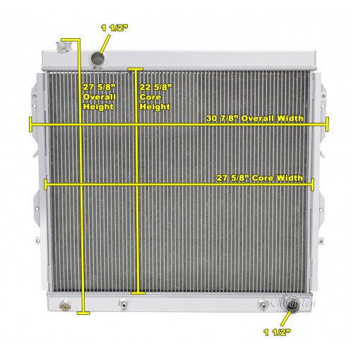Action Crash 61823MY Radiator Fan Shroud – Upper, For 2000-2006 Toyota Tundra 4.7L/5.7L V8, 12 Month Warranty