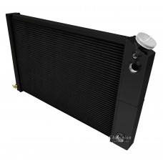 1970 - 1981 Chevrolet Camaro Black Finish Aluminum Radiator