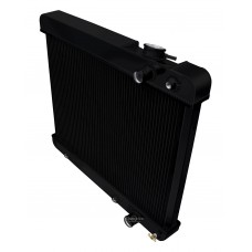 1963 - 1965 GMC 1000 Series Black Finish Aluminum Radiator