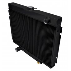 1968 - 1969 Ford Torino Black Finish Aluminum Radiator