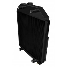 1942 - 1952 Ford Truck Black Finish Aluminum Radiator