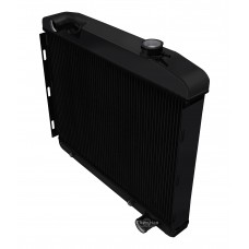 1957 Chevrolet Nomad Black Finish Aluminum Radiator