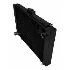 1964 Ford Galaxie 500 Black Finish Aluminum Radiator