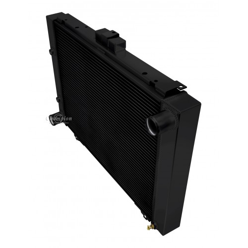 1964 Ford Galaxie 500 Black Finish Aluminum Radiator