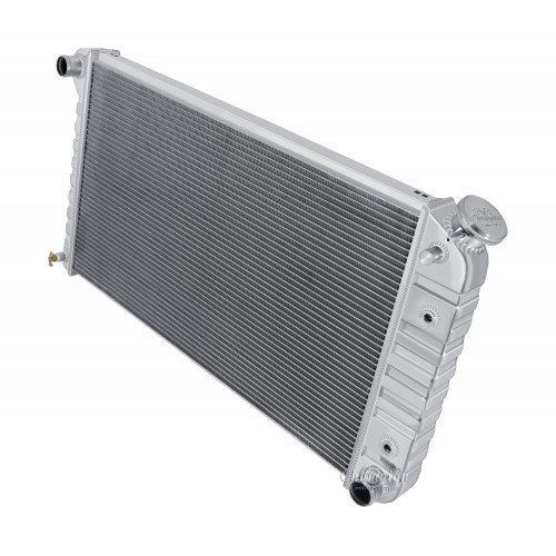 1968 - 1972 Oldsmobile Delta 88 Stamped Tank Aluminum Radiator