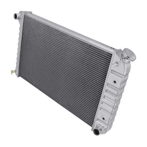 1978 - 1984 Oldsmobile Cutlass Calais Stamped Tank Aluminum Radiator