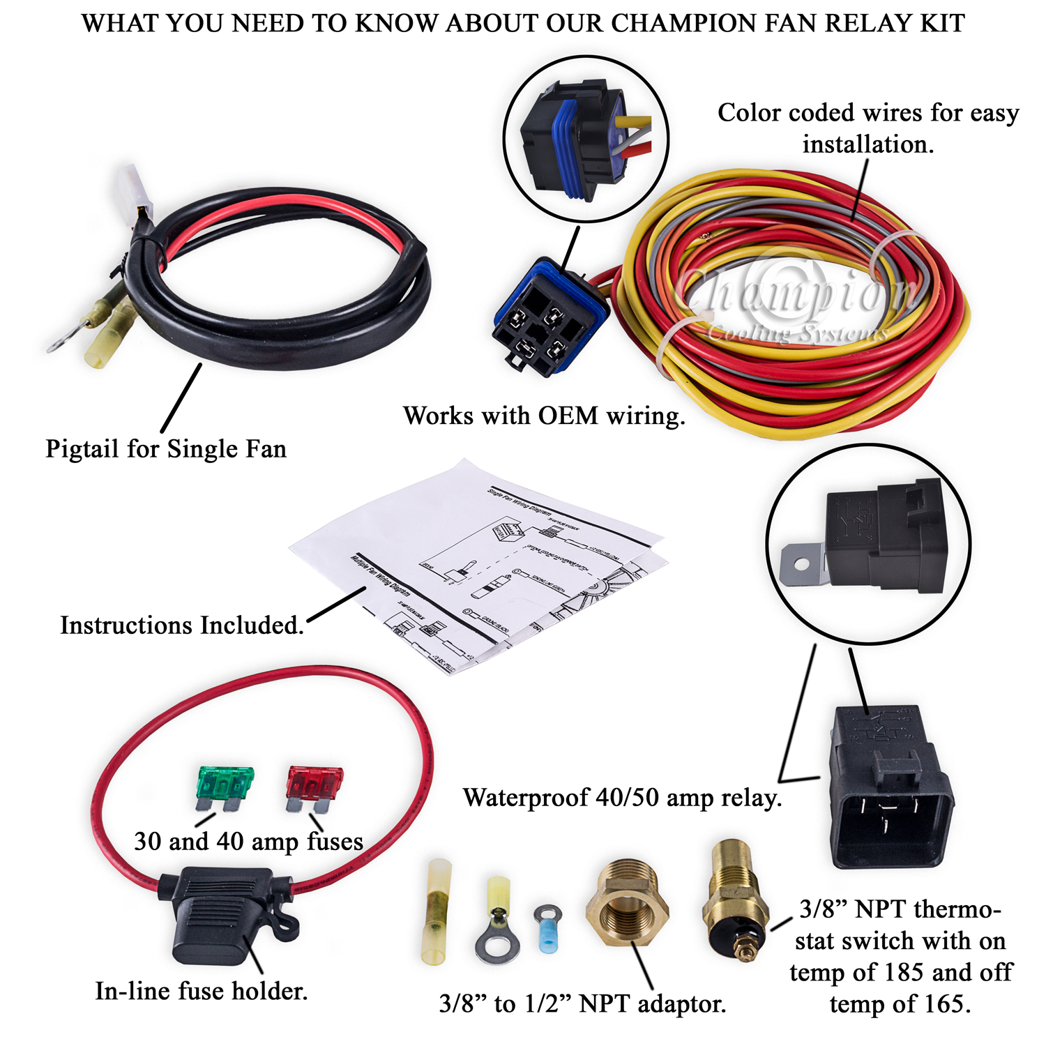 Fan Relay Kit