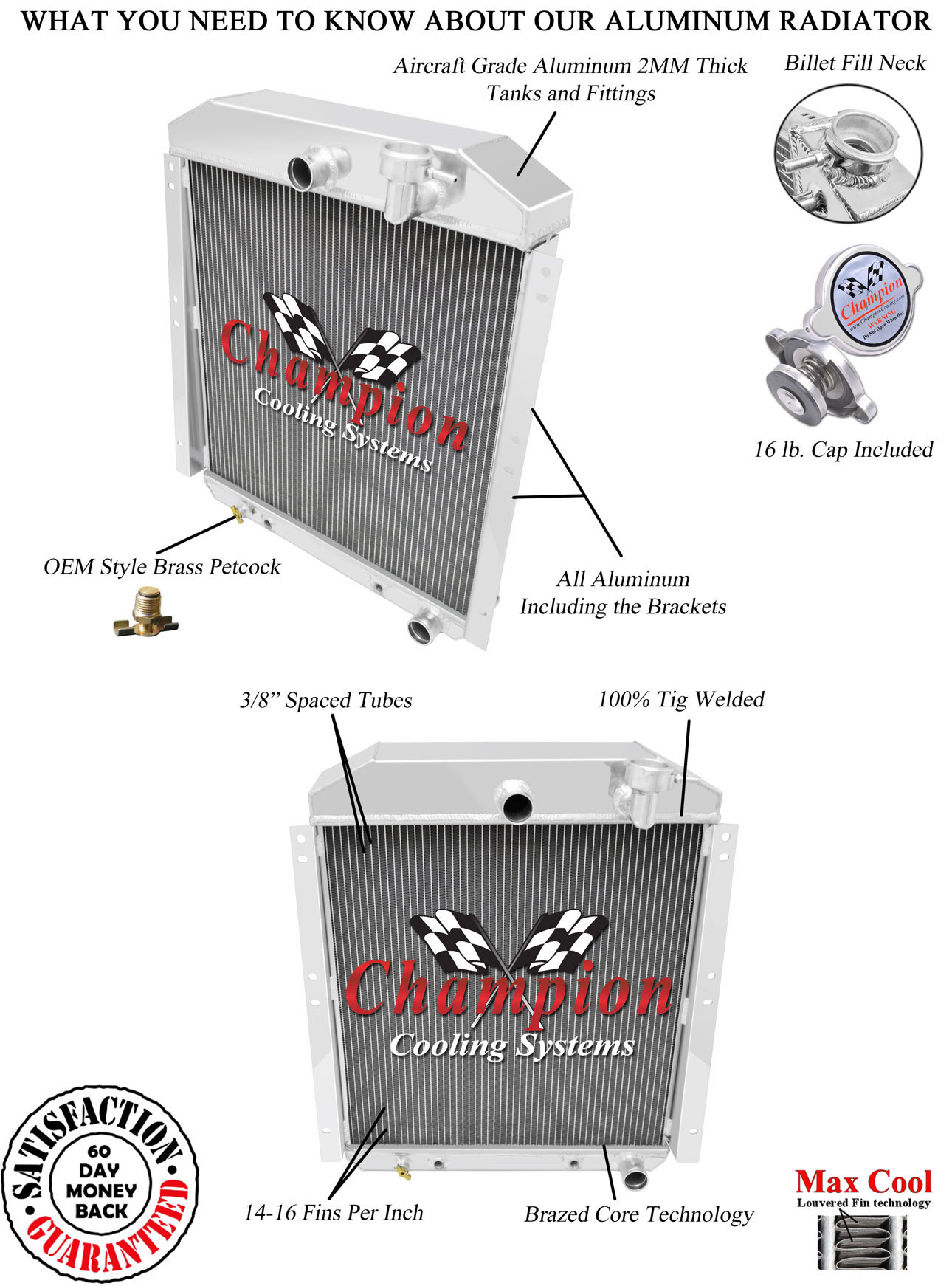 53 Gmc Radiator 1947-1948-1949-1950-1951-1952-1953-1954-GMC-Panel-Truck