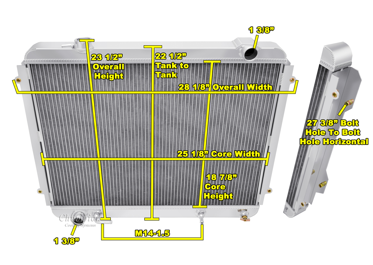 Tacuma Radiator 1995-1996-1997-1998-1999-2000-2001-2002-2003-2004-Toyota-Tacoma