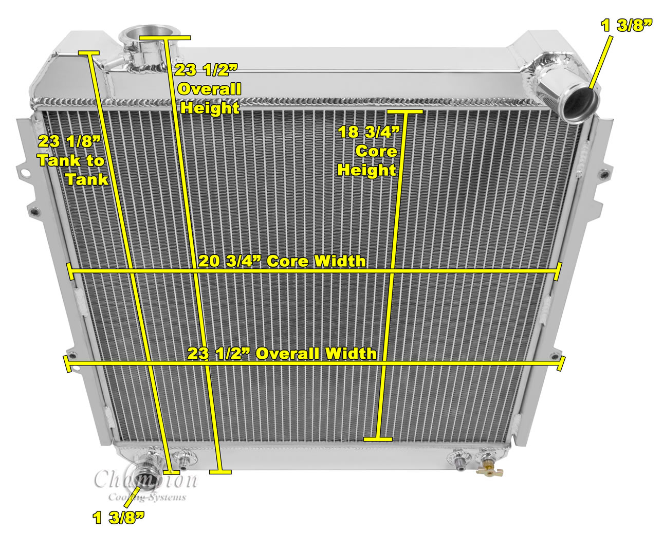 Radiator Diagram Toyota Pickup 87 Radiator Partsgeek