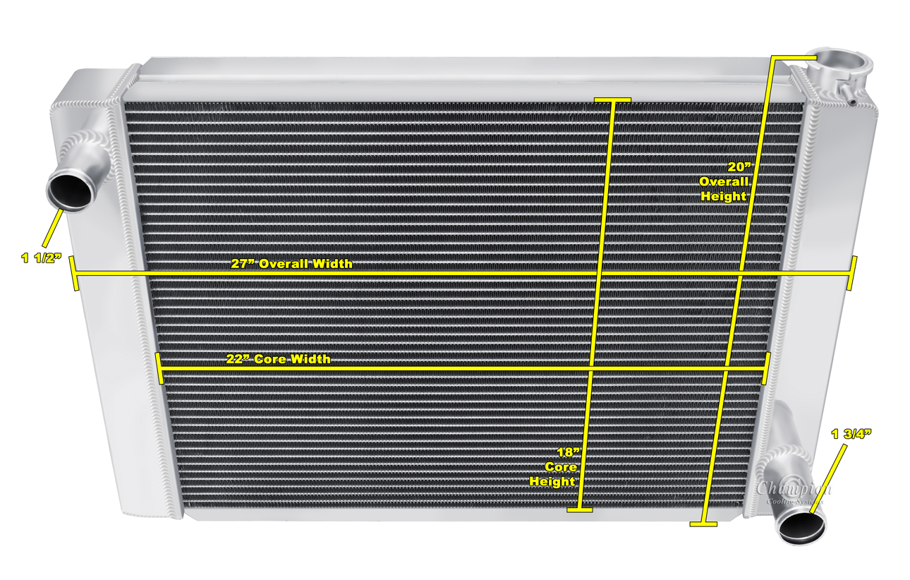 UniversalCrossflow22inCoreChevroletConfig