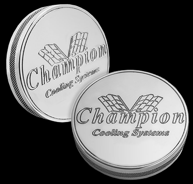 Rockin Champion Billet Radiator Cap